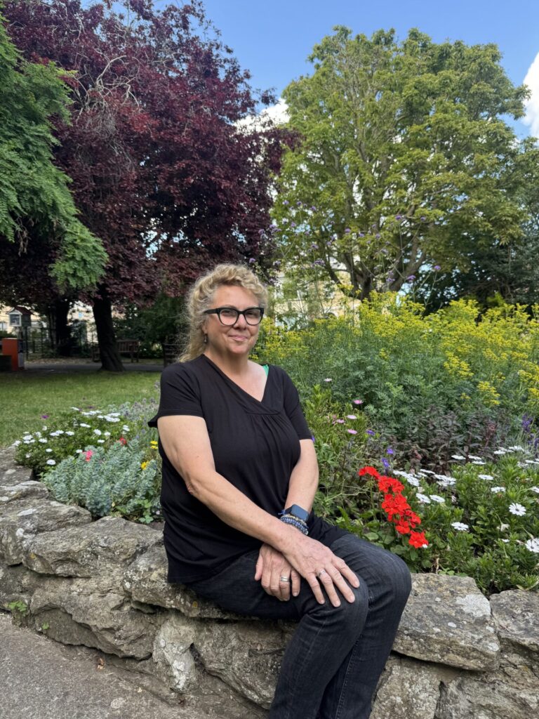 Cllr O’Connor in Pierremont Park